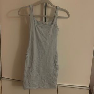 Aritzia Babaton bodycon dress in light blue